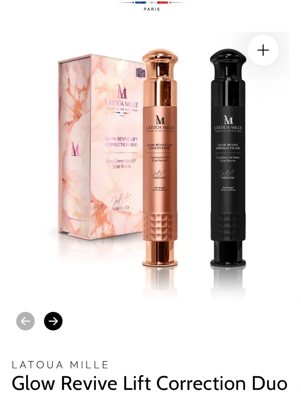Latoua Mille Glow Revive Lift Correction Duo